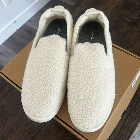Allbirds Wool Lounger Fluff Natural White Slip On Shoes Men\'s Size 13 main image 8